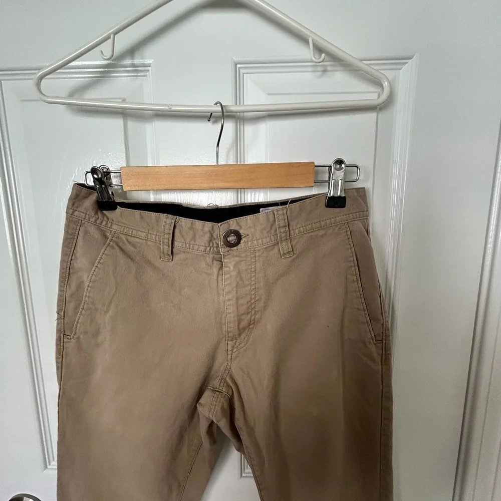 Volcom Mens Tan Pants Fit Boys Size 16 (29” waist) - Picture 2 of 9